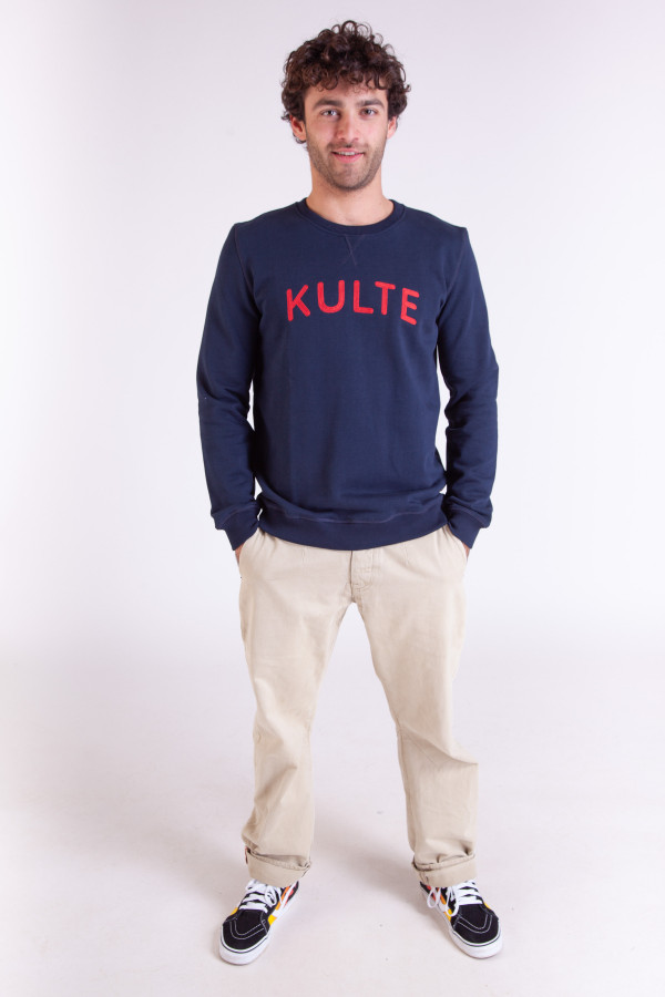 SWEAT ROUNDED NAVY