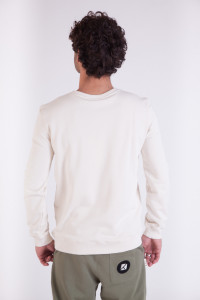 SWEAT ROUNDED OFF WHITE