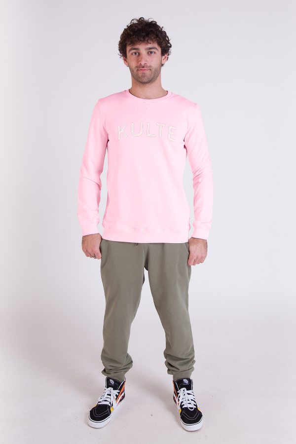 SWEAT ROUNDED PINK