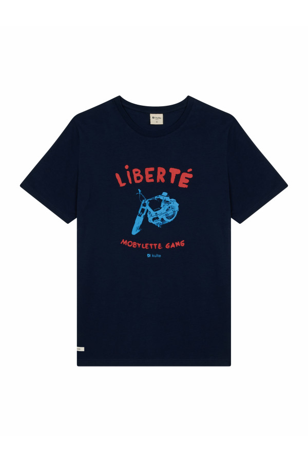 TEE SHIRT MOBYLETTE NAVY