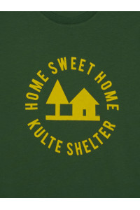 TEE SHIRT HOME SHELTER GREEN