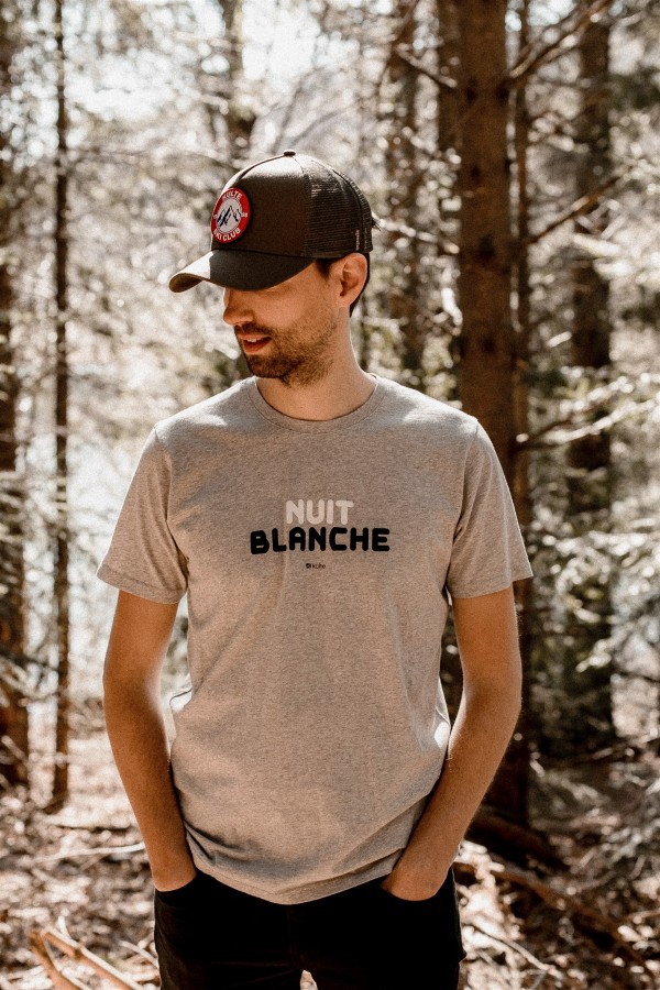 T-SHIRT NUIT BLANCHE GREY